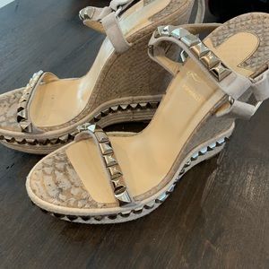 Christian Louboutin wedge